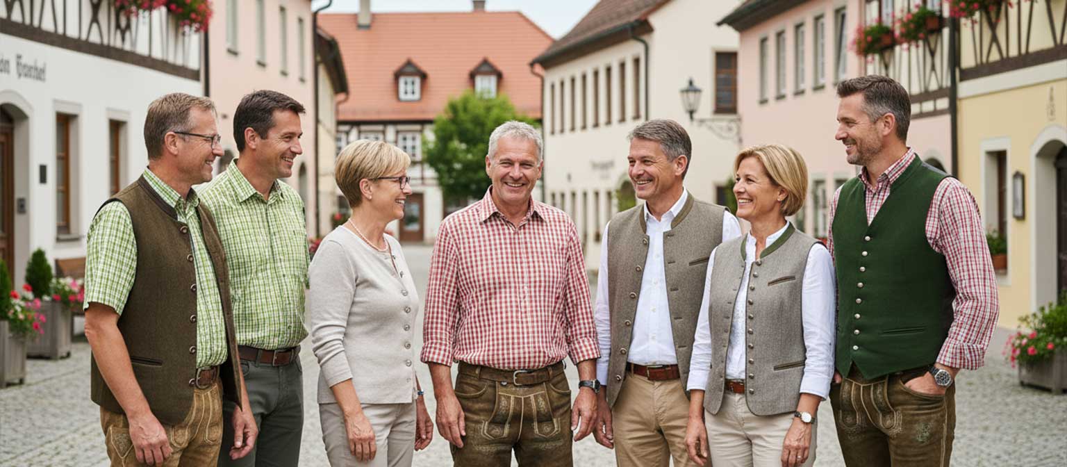 Menschen bei einem oberpfälzischen Gemeinschaftsfest – Tradition und Zusammenhalt